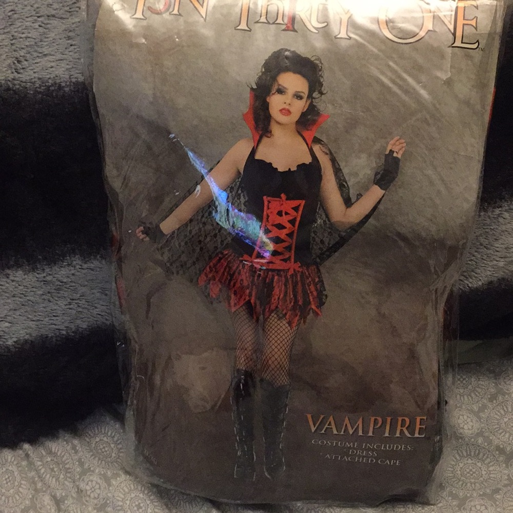 Sexy vampire costume. Worn one time.